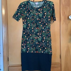 LuLaRoe Julia dress - size small